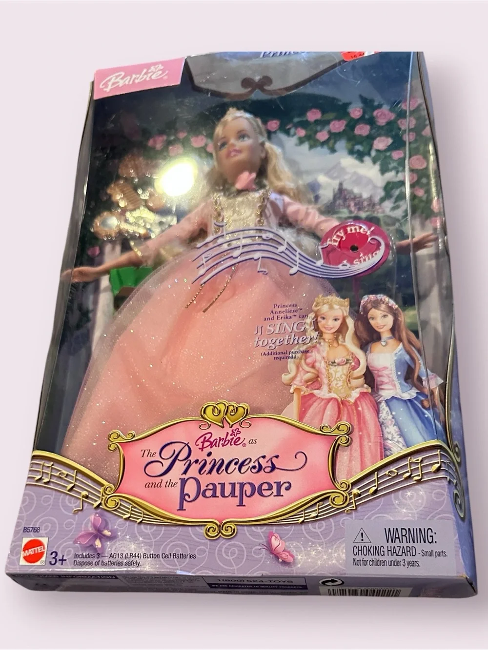 Vintage Barbie As Princess And The Pauper Anneliese Doll 2004 Mattel